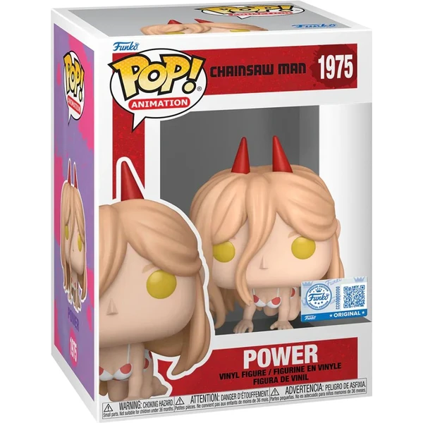 Funko POP! #1975 Animation: Chainsaw Man - Power on Beach (Exclusive) - Funko POP! - Obrázok 4DMG000K01