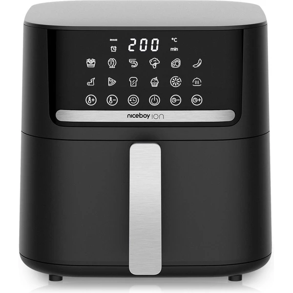 Niceboy ION AirFryer PRO teplovzdušná fritéza čierna - Fritézy - Hlavný obrázok