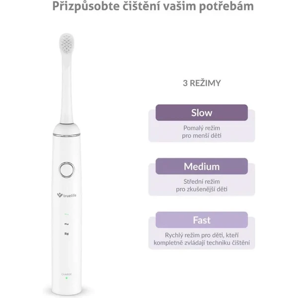 TrueLife SonicBrush Junior J100 - Zubné kefky - Obrázok 4DVH100501