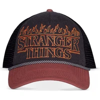 Trucker šiltovka Wrangler Stranger Things - Flame Logo - Čiapky a klobúky