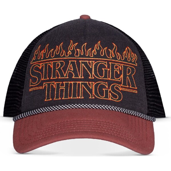 E-shop Trucker šiltovka Wrangler Stranger Things - Flame Logo