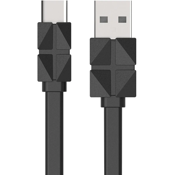Akasa USB-A/USB-C kábel 0,3m čierny - Káble a redukcie - Obrázok 4EHK000K01