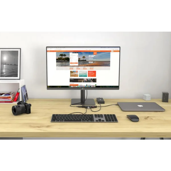i-tec USB-C Thunderbolt 3 Travel Dock 4K + Power Delivery 60 - Dokovacie stanice - Obrázok 4EIPF00101