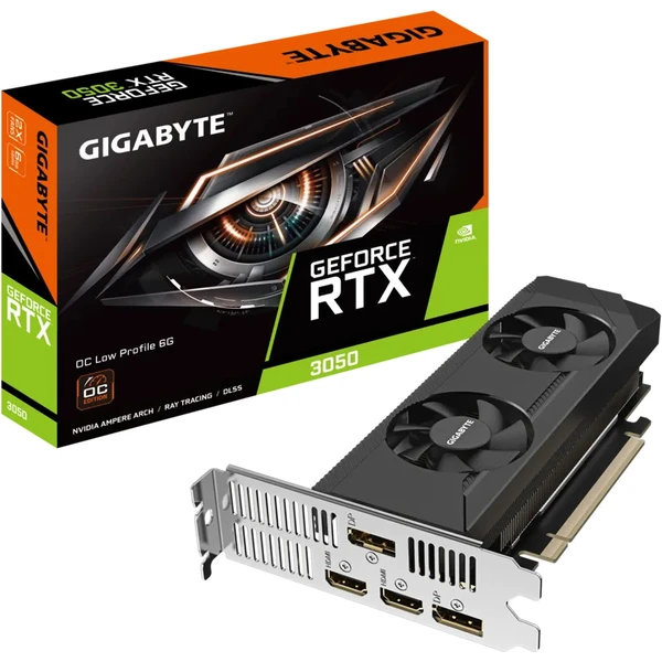 GIGABYTE NVIDIA GeForce RTX 3050 OC Low Profile 6GB - Grafické karty - Obrázok 4ES6000L01