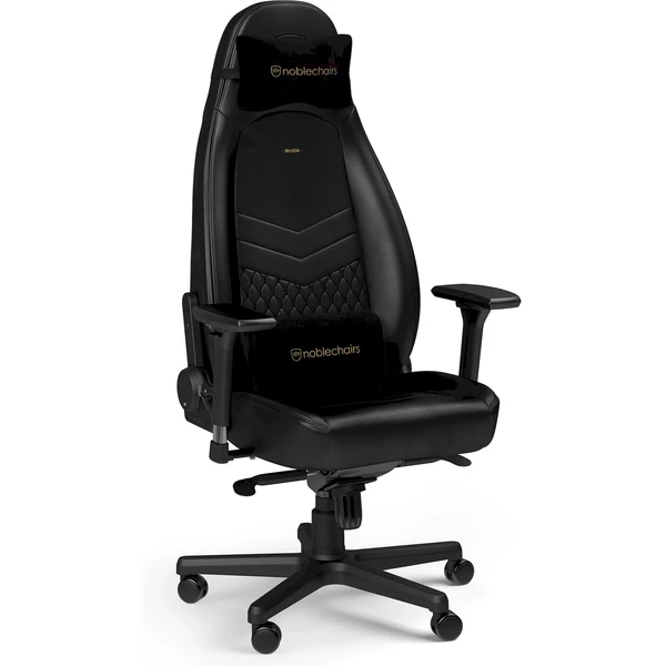 noblechairs ICON Real Leather herná stolička čierna - Stoličky - Obrázok 4EUA000J01