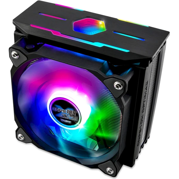 ZALMAN CNPS10X OPTIMA II RGB čierny - Chladiče - Hlavný obrázok