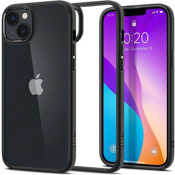 Spigen Ultra Hybrid kryt iPhone 14 čierny - Puzdra - Hlavný obrázok