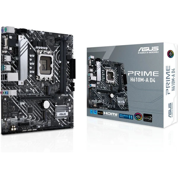 ASUS PRIME H610M-A D4 (DDR4) CSM Intel H610 - Základné dosky - Obrázok 4F32000701