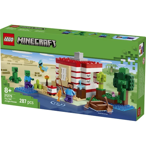 LEGO Minecraft 21275 TNT dom v džungli - LEGO - Obrázok 4F5G000K01