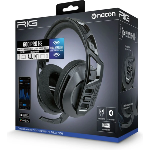 Nacon herné slúchadlá pre PS5 RIG 600 PRO HS - Slúchadlá - Obrázok 4FET100501