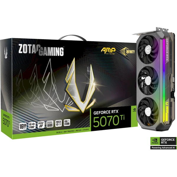 ZOTAC NVIDIA GeForce RTX 5070 Ti AMP Extreme INFINITY - Grafické karty - Obrázok 4FLI000K01