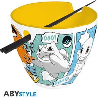 Súprava misiek a paličiek Abysse Corp Pokémon - Začiatočníci Manga - Misky