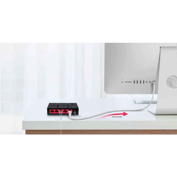Mercusys MS105G Switch - Switche - Obrázok 4FR7300401