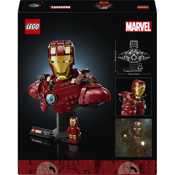 LEGO Marvel 76327 Busta Iron Man MK4 - LEGO - Obrázok 4G5G000K01