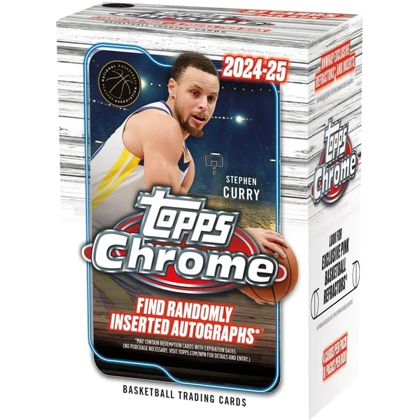 Basketbalové karty Topps 2025 - Chrome Basketbal Value Box - Basketbalové karty - Hlavný obrázok