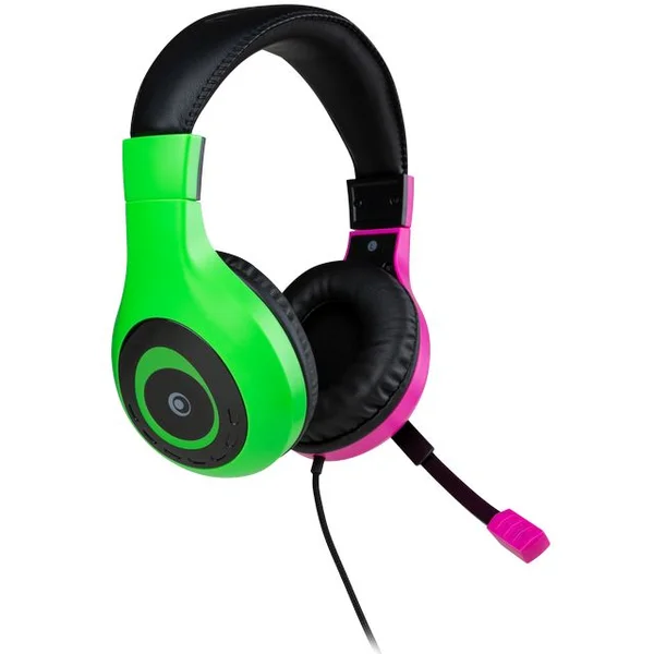 Headset Bigben Wired Stereo Pink + Green (Switch) - Slúchadlá - Obrázok 4GQMF00101