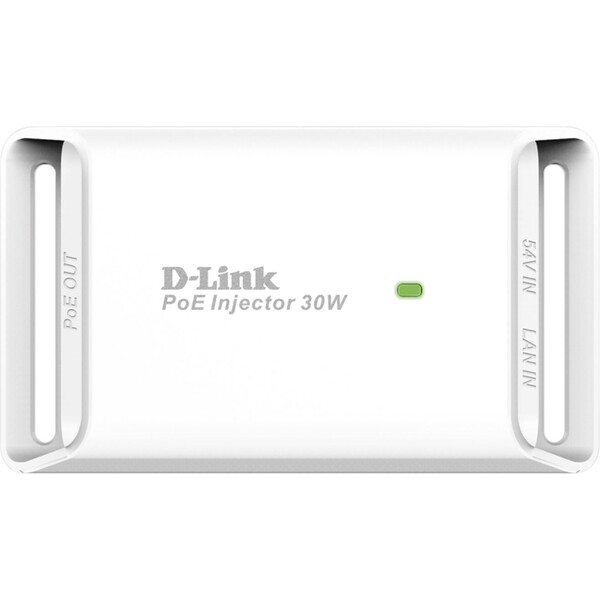 D-Link DPE-301GI 1-port Gigabit 30W PoE+ Injector