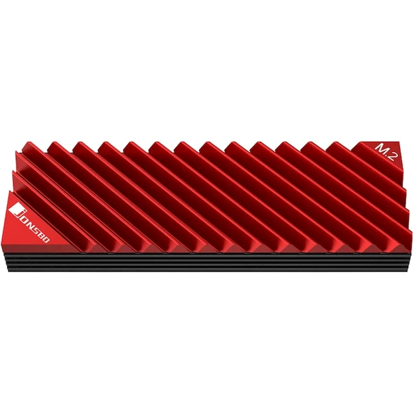 Jonsbo M.2-3 M.2 SSD chladič červený - Chladiče - Obrázok 4HHJ000K01