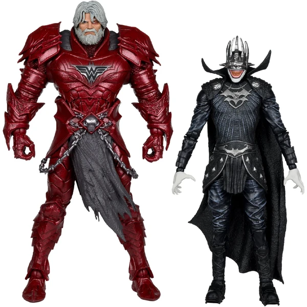 Akčné figúrky McFarlane DC - Batman Who Laughs (Knight Armor) & The Merciless (Dark Verse) 18 cm - Figúrky - Obrázok 4IHE000K01