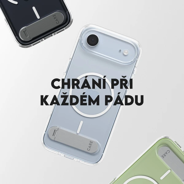 PanzerGlass® CARE Kickstand kryt s MagSafe Apple iPhone Air strieborný/biely - Puzdra - Obrázok 4JDH000K01