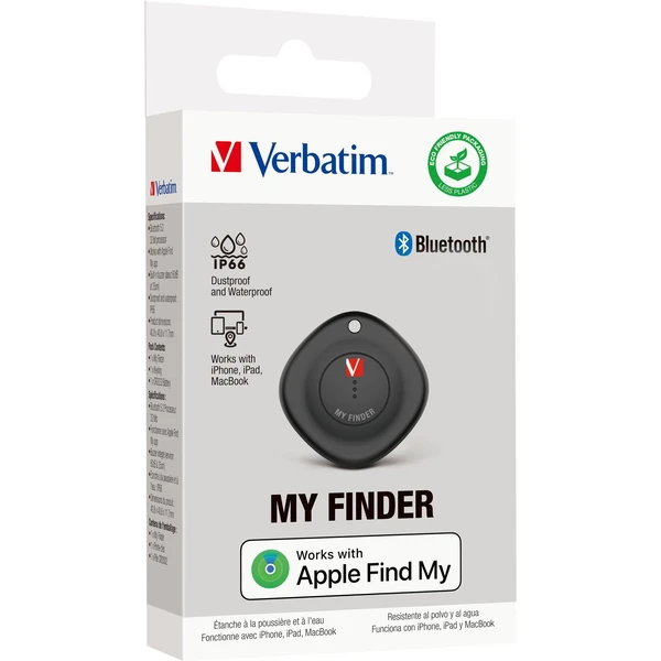 VERBATIM Bluetooth My Finder Bluetooth Tracker (2ks) - Lokátory - Obrázok 4JE6000P01