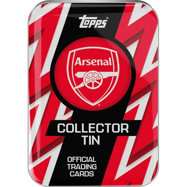 Futbalové karty Topps 2025-2026 Collector Tin Arsenal - Futbalové karty - Hlavný obrázok