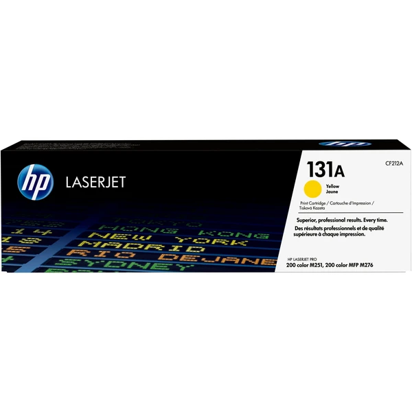 HP CF212A č. 131 Žltá originálna - Tonery - Hlavný obrázok
