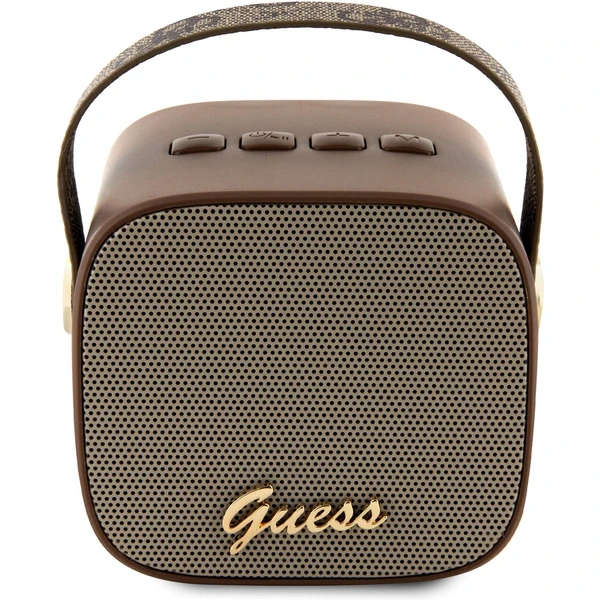 Guess PU 4G Strap Mini Bluetooth reproduktor hnedý - Reproduktory - Obrázok 4KBR100501