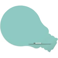 Rocada Skin Shape Idea 6461-6027 magnetická tabuľa svetlo zelená RAL 6027 - Magnetické tabule