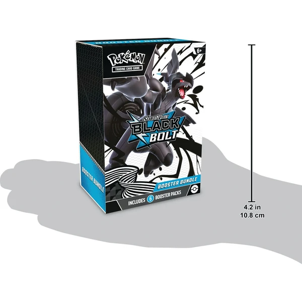 Pokémon TCG: SV10.5 Black Bolt - Booster Bundle - Pokémon karty - Obrázok 4KPD000K01