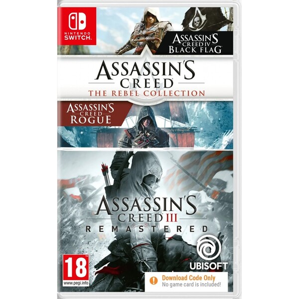 E-shop Assassin's Creed Compilation: Rebel Collection + Assassin's Creed 3 Remastered (Switch)