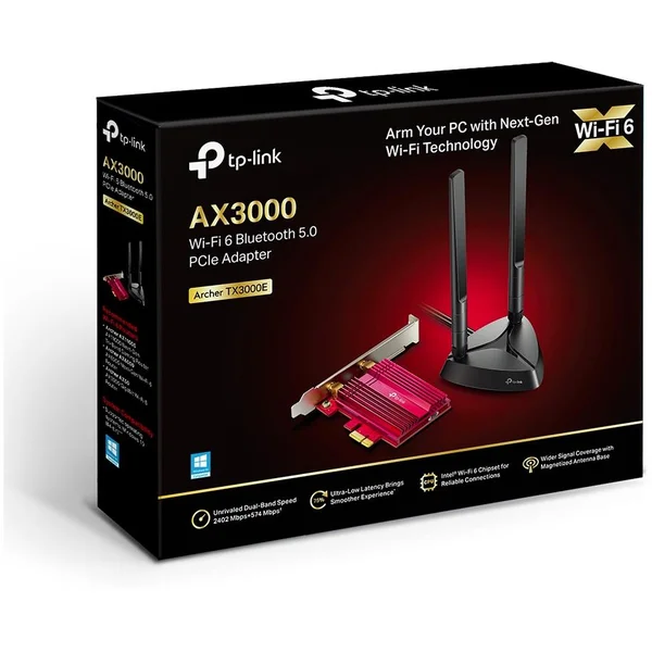 TP-LINK Archer TX3000E - Sieťové karty - Obrázok 4KW0100501