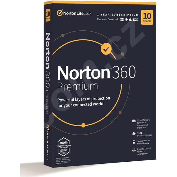 E-shop Norton 360 Premium 75GB + VPN