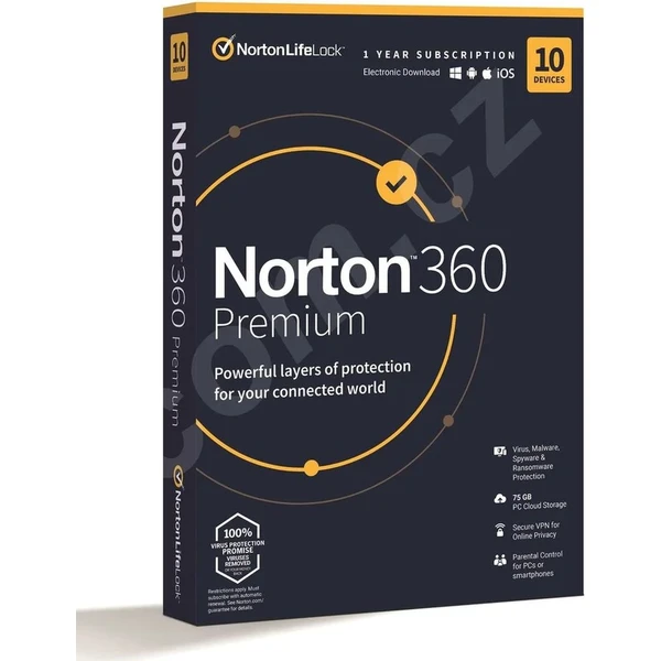 Norton 360 Premium 75GB + VPN  - Software elektronických licencií - Hlavný obrázok