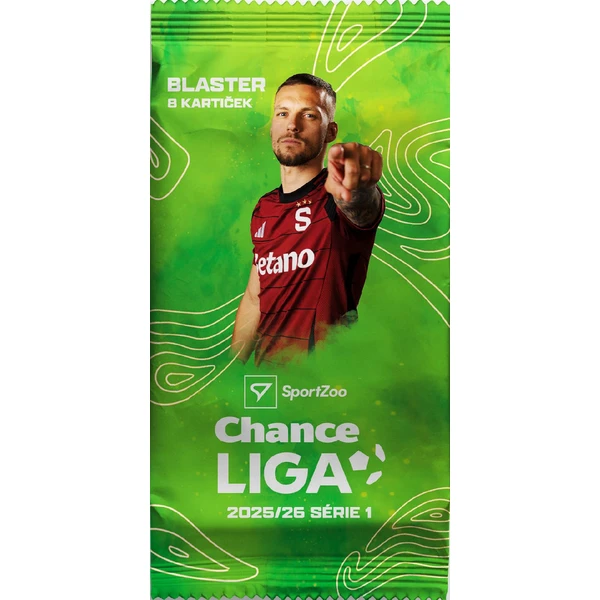 Futbalové karty SportZoo Chance Liga 2025/26 - 1. séria Blaster box - Futbalové karty - Obrázok 4LKJ000K01