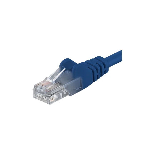 PremiumCord RJ45/RJ45 Cat6 UTP patch kábel 7m modrý - Káble a redukcie - Hlavný obrázok
