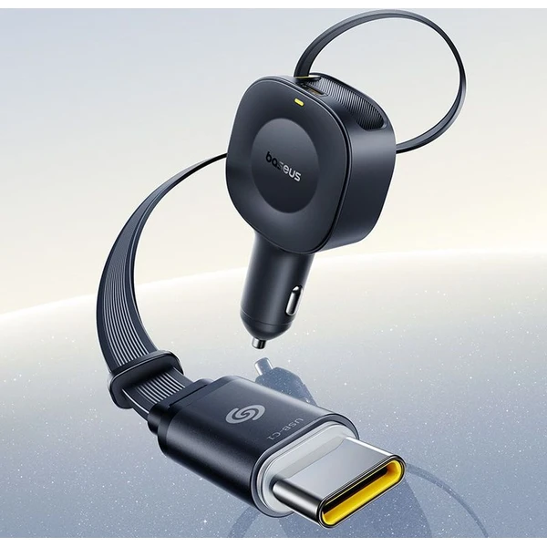 Baseus PrimeTrip VR2 USB-C nabíjačka do auta 1,5m 30W 1x USB-C čierna - Nabíjačky - Obrázok 4MBQ000K01