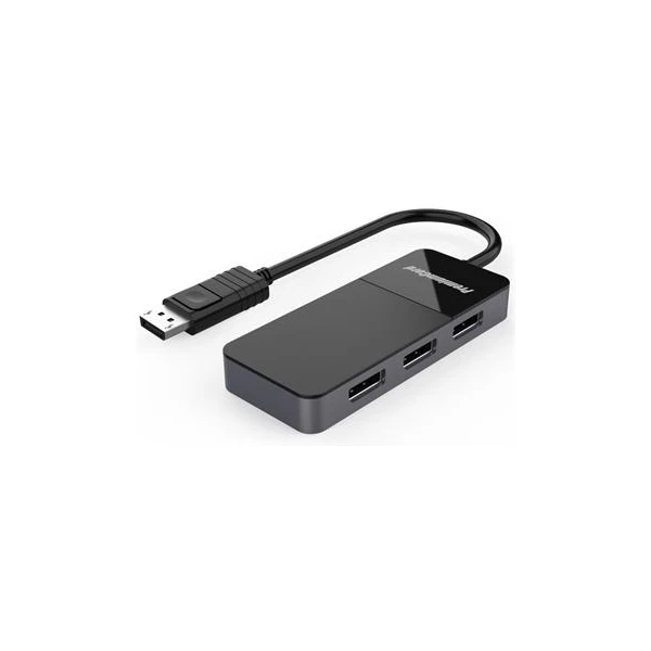 PremiumCord DisplayPort/3x DisplayPort redukcia 8K čierna - Káble a redukcie - Hlavný obrázok
