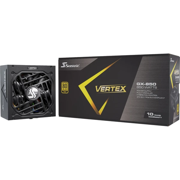 SEASONIC VERTEX GX-850 Gold - 850W - Zdroje - Obrázok 4N50000L01