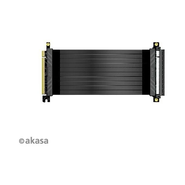 Akasa Riser čierna X2, 20 cm - Káble a redukcie - Obrázok 4N5X600301