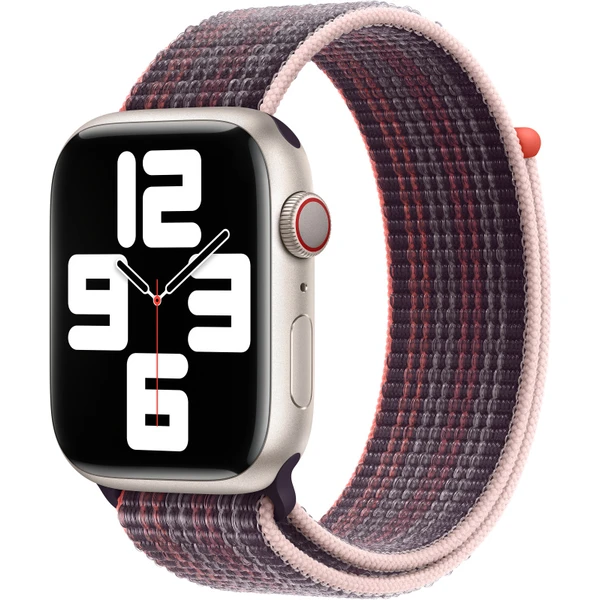 Apple Watch 49/45/44/42mm bezinkovo ??fialový prevliekací športový remienok - Remienky - Hlavný obrázok