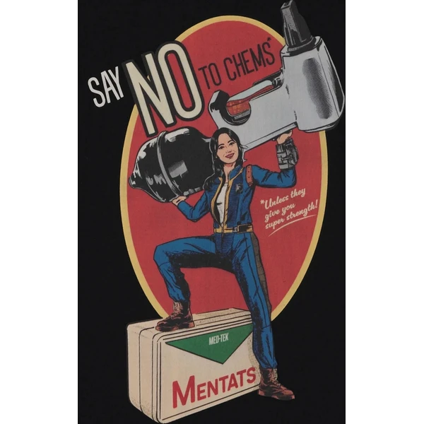 Tričko Difuzed Fallout TV Series - Say No To Chems M - Tričká - Obrázok 4NPN000K01