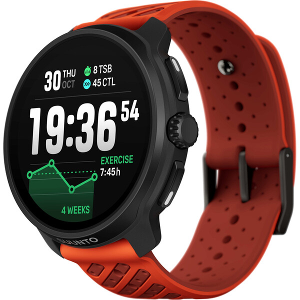 Suunto Race 2 múdre hodinky koralové