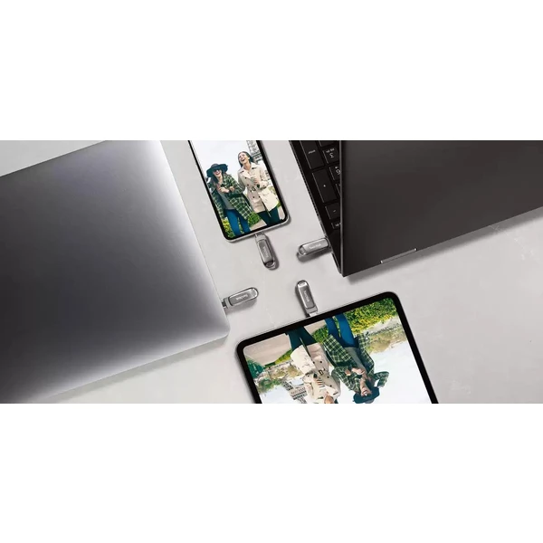 SanDisk Ultra Dual Drive Luxe USB-C flash disk 64GB - Flashdisky - Obrázok 4NYS000501