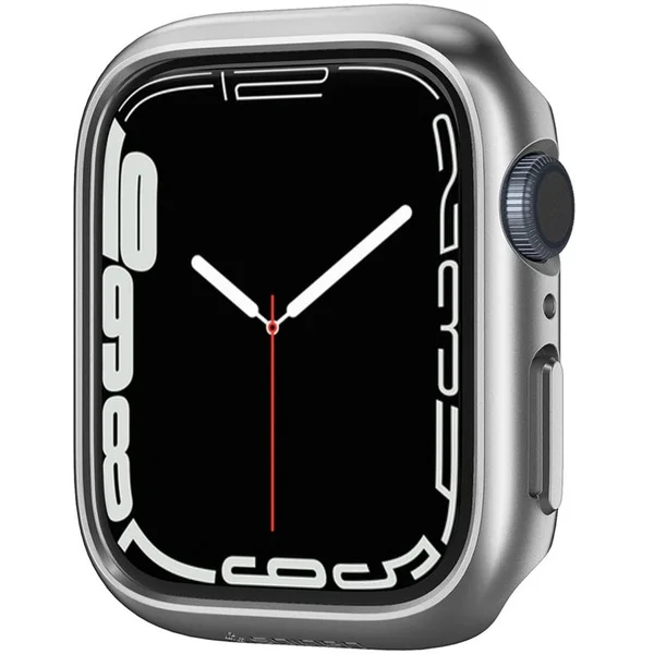 Spigen Thin Fit puzdro Apple Watch 9/8/7 (45mm) grafitové - Puzdra - Obrázok 4O1PF00101