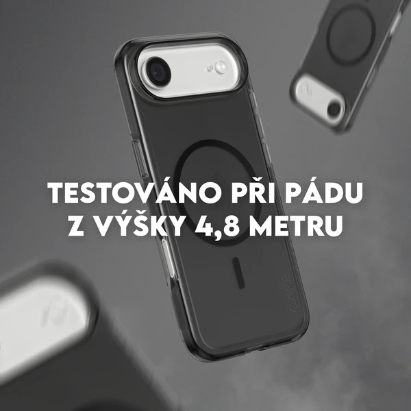 PanzerGlass® CARE Smokey kryt s MagSafe Apple iPhone Air dymový/čierny - Puzdra - Obrázok 4ODH000K01