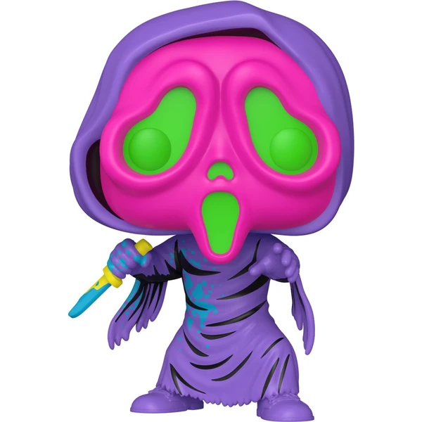 Funko POP! #1607 Movies: Ghostface - Ghostface (BLKLT) - Funko POP! - Obrázok 4P2F000K01