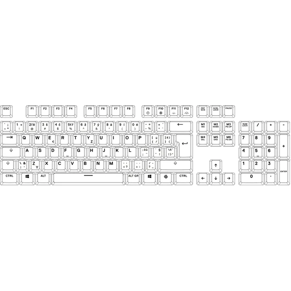 SteelSeries Apex 3 herná klávesnica CZ čierna - Klávesnice - Obrázok 4P3J000K01