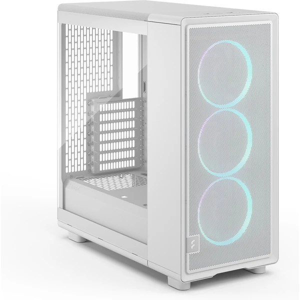 Fractal Design Epoch White TG RGB Clear tint - Počítačové skrine - Obrázok 4PCF000K01