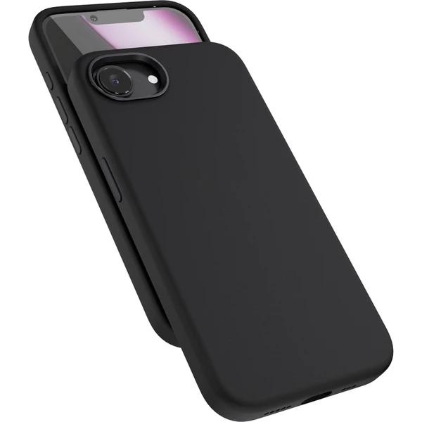 Epico Mag+ silikónový kryt pre iPhone 17e/16e čierny - Puzdra - Hlavný obrázok